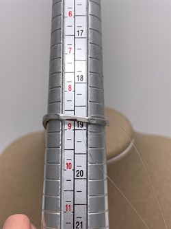 *Кольцо р.18,5 Белый Жемчуг арт. PI-R02529-X-W-W-X-W-659 вес 3,38 г - фото 337485