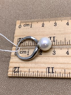 *Кольцо р.16 Майорка Белый Жемчуг арт. OF-R00848-X-W-PS-X-X-992 вес 3,9 г - фото 337512 *Кольцо р.16 Майорка Белый Жемчуг арт. OF-R00848-X-W-PS-X-X-992 вес 3,9 г - фото 337512