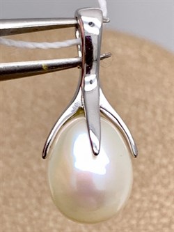 *Подвеска Белый Жемчуг арт. PI-P01230-X-W-PN-X-X-230 вес 1,99 г - фото 337526 *Подвеска Белый Жемчуг арт. PI-P01230-X-W-PN-X-X-230 вес 1,99 г - фото 337526