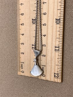 *Колье р.42 Перламутр арт. PI-N01953-X-W-PN-X-W-387 вес 5,1 г - фото 337540