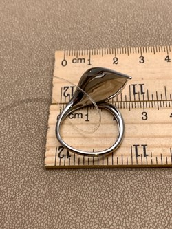 *Кольцо р.19,5 Белый Жемчуг арт. PI-R01306-X-W-PS-X-X-092 вес 5,8 г - фото 337568