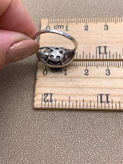 *Кольцо р.17,5 Шоколадный Жемчуг д.9,5*10мм арт. 1.0674.0.b-207 Вес 3,36 г - фото 337588 *Кольцо р.17,5 Шоколадный Жемчуг д.9,5*10мм арт. 1.0674.0.b-207 Вес 3,36 г - фото 337588