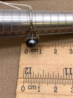 *Кольцо р.16,5 Черный Жемчуг д.7,5*8мм арт. 1.0021.0.b-109 Вес 2,36 г - фото 337646 *Кольцо р.16,5 Черный Жемчуг д.7,5*8мм арт. 1.0021.0.b-109 Вес 2,36 г - фото 337646