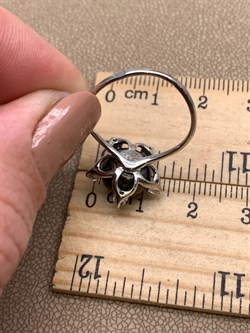 *Кольцо р.17,5 Шоколадный Жемчуг д.9*9,5мм арт. 1.0434.0.b-638 Вес 2,86 г - фото 337663 *Кольцо р.17,5 Шоколадный Жемчуг д.9*9,5мм арт. 1.0434.0.b-638 Вес 2,86 г - фото 337663