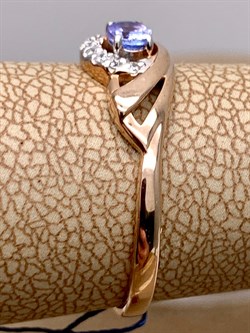 *Кольцо р.18 Танзанит арт. 01-2423/00ТЗ-06-047 вес 1,51 г - фото 337829 *Кольцо р.18 Танзанит арт. 01-2423/00ТЗ-06-047 вес 1,51 г - фото 337829