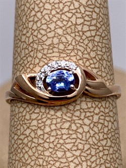 *Кольцо р.17 Танзанит Африка арт. 01-2423/00ТЗ-06-030 вес 1,4 г - фото 337861 *Кольцо р.17 Танзанит Африка арт. 01-2423/00ТЗ-06-030 вес 1,4 г - фото 337861