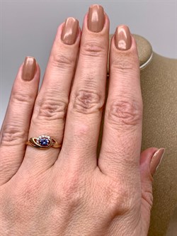 *Кольцо р.17 Танзанит Африка арт. 01-2423/00ТЗ-06-030 вес 1,4 г - фото 337862 *Кольцо р.17 Танзанит Африка арт. 01-2423/00ТЗ-06-030 вес 1,4 г - фото 337862