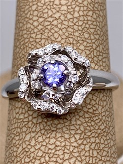 *Кольцо р.19,5 Танзанит арт. 01-2555/00ТЗ-00-511 вес 3,54 г - фото 337961 *Кольцо р.19,5 Танзанит арт. 01-2555/00ТЗ-00-511 вес 3,54 г - фото 337961