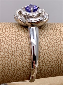 *Кольцо р.19 Танзанит арт. 01-2555/00ТЗ-00-504 вес 3,48 г - фото 337970 *Кольцо р.19 Танзанит арт. 01-2555/00ТЗ-00-504 вес 3,48 г - фото 337970