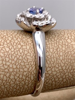 *Кольцо р.18,5 Танзанит арт. 01-2555/00ТЗ-00-498 вес 3,36 г - фото 337977 *Кольцо р.18,5 Танзанит арт. 01-2555/00ТЗ-00-498 вес 3,36 г - фото 337977