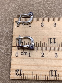 *Серьги Танзанит арт. 02-1159/00ТЗ-00-256 вес 2,03 г - фото 338036 *Серьги Танзанит арт. 02-1159/00ТЗ-00-256 вес 2,03 г - фото 338036