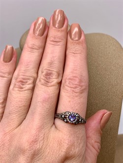 *Кольцо р.19,5 Танзанит арт. 01-2560/00ТЗ-17-758 вес 2,68 г - фото 338190 *Кольцо р.19,5 Танзанит арт. 01-2560/00ТЗ-17-758 вес 2,68 г - фото 338190