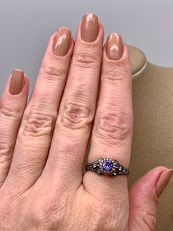 *Кольцо р.18 Танзанит арт. 01-2560/00ТЗ-17-705 вес 2,62 г - фото 338204 *Кольцо р.18 Танзанит арт. 01-2560/00ТЗ-17-705 вес 2,62 г - фото 338204