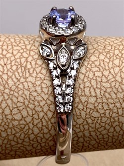 *Кольцо р.19 Танзанит арт. 01-2560/00ТЗ-17-749 вес 2,59 г - фото 338223 *Кольцо р.19 Танзанит арт. 01-2560/00ТЗ-17-749 вес 2,59 г - фото 338223