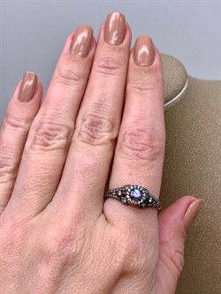 *Кольцо р.19 Танзанит арт. 01-2560/00ТЗ-17-749 вес 2,59 г - фото 338225 *Кольцо р.19 Танзанит арт. 01-2560/00ТЗ-17-749 вес 2,59 г - фото 338225