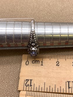 *Кольцо р.17,5 Танзанит арт. 01-2560/00ТЗ-17-686 вес 2,58 г - фото 338227 *Кольцо р.17,5 Танзанит арт. 01-2560/00ТЗ-17-686 вес 2,58 г - фото 338227