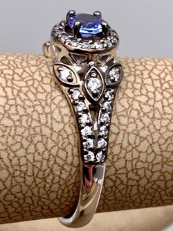 *Кольцо р.17,5 Танзанит арт. 01-2560/00ТЗ-17-686 вес 2,58 г - фото 338230 *Кольцо р.17,5 Танзанит арт. 01-2560/00ТЗ-17-686 вес 2,58 г - фото 338230