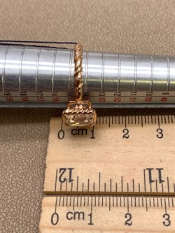 *Кольцо р.17,5 Горный Хрусталь арт. 01-2345/00ГХ-06-997 вес 3,26 г - фото 338244