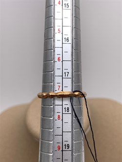 *Кольцо р.17,5 Горный Хрусталь арт. 01-2331/00ГХ-06-751 вес 3,07 г - фото 338297