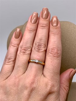 *Кольцо р.17,5 Белый Бр цв Лимонное арт. 13319-300-863 (вес 1,83 г) - фото 338474 *Кольцо р.17,5 Белый Бр цв Лимонное арт. 13319-300-863 (вес 1,83 г) - фото 338474