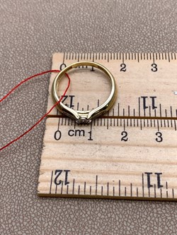 *Кольцо р.17,5 Белый Бр цв Лимонное арт. 13319-300-863 (вес 1,83 г) - фото 338476 *Кольцо р.17,5 Белый Бр цв Лимонное арт. 13319-300-863 (вес 1,83 г) - фото 338476