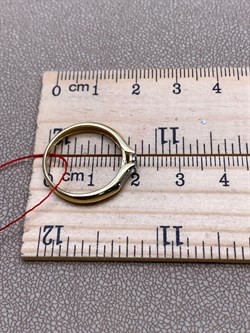 *Кольцо р.17,5 Белый Бр цв Лимонное арт. 13319-300-863 (вес 1,83 г) - фото 338477 *Кольцо р.17,5 Белый Бр цв Лимонное арт. 13319-300-863 (вес 1,83 г) - фото 338477