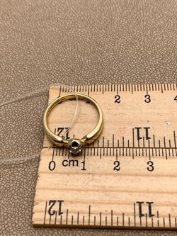 *Кольцо р.17,5 Белый Бр цв Лимонное арт. 12991-300-742 (вес 2,1 г) - фото 338525 *Кольцо р.17,5 Белый Бр цв Лимонное арт. 12991-300-742 (вес 2,1 г) - фото 338525