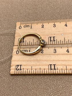 *Кольцо р.17,5 Белый Бр цв Лимонное арт. 12991-300-742 (вес 2,1 г) - фото 338526 *Кольцо р.17,5 Белый Бр цв Лимонное арт. 12991-300-742 (вес 2,1 г) - фото 338526