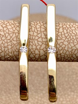 *Серьги Белый Бр цв Лимонное арт. 23684-300-165 (вес 2,73 г) - фото 338571 *Серьги Белый Бр цв Лимонное арт. 23684-300-165 (вес 2,73 г) - фото 338571