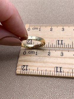 *Кольцо р.17,5 Белый Бр цв Лимонное арт. 13622-300-149 (вес 2,56 г) - фото 338583 *Кольцо р.17,5 Белый Бр цв Лимонное арт. 13622-300-149 (вес 2,56 г) - фото 338583