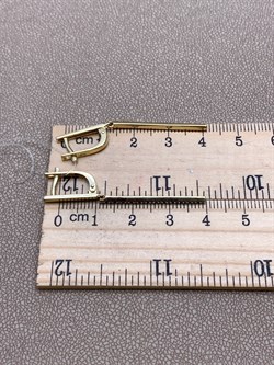 *Серьги Белый Бр цв Лимонное арт. 24224-300-430 (вес 3,75 г) - фото 338613 *Серьги Белый Бр цв Лимонное арт. 24224-300-430 (вес 3,75 г) - фото 338613