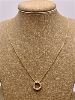 *Колье р.45 Белый Бр цв Лимонное арт. 64647-300-617, (вес 2,59 г) - фото 338616 *Колье р.45 Белый Бр цв Лимонное арт. 64647-300-617, (вес 2,59 г) - фото 338616