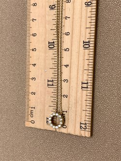 *Колье р.45 Белый Бр цв Лимонное арт. 64647-300-617, (вес 2,59 г) - фото 338620 *Колье р.45 Белый Бр цв Лимонное арт. 64647-300-617, (вес 2,59 г) - фото 338620