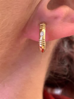 *Серьги Пусеты Белый Бр цв Лимонное арт. 24452-300-736 вес 3,14 г - фото 338624 *Серьги Пусеты Белый Бр цв Лимонное арт. 24452-300-736 вес 3,14 г - фото 338624