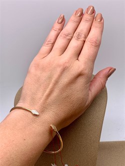 *Браслет р.18-20 цв Красное арт. 5151-100-681 (вес 5,81 г) - фото 338723