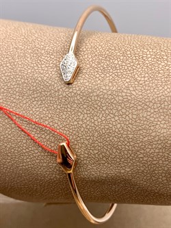 *Браслет р.18-20 цв Красное арт. 5151-100-681 (вес 5,81 г) - фото 338724