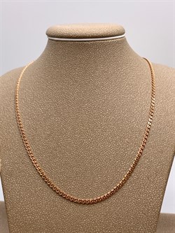 *Цепь"НОННА" р.40 цв Красное арт. ЦН240А2-А51-309 (Вес 3,58 г) - фото 338819