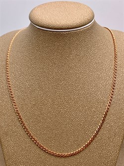 *Цепь"НОННА" р.40 цв Красное арт. ЦН240А2-А51-309 (Вес 3,58 г) - фото 338821