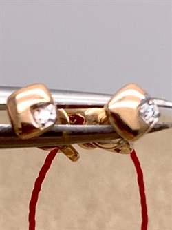 *Пусеты цв Красное арт. 23866-100-684 (вес 0,69 г) - фото 338865 *Пусеты цв Красное арт. 23866-100-684 (вес 0,69 г) - фото 338865