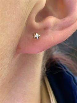 *Пусеты Белый Бр цв Красное арт. 23618-100-785 (вес 1,18 г) - фото 338900 *Пусеты Белый Бр цв Красное арт. 23618-100-785 (вес 1,18 г) - фото 338900