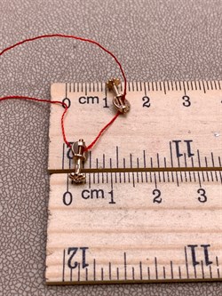 *Пусеты цв Красное арт. 23864-100-581 (вес 0,75 г) - фото 338971 *Пусеты цв Красное арт. 23864-100-581 (вес 0,75 г) - фото 338971