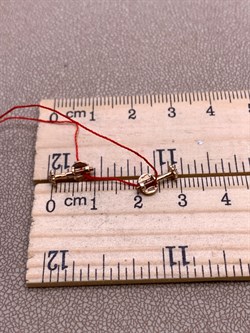 *Пусеты цв Красное арт. 23864-100-581 (вес 0,75 г) - фото 338972 *Пусеты цв Красное арт. 23864-100-581 (вес 0,75 г) - фото 338972