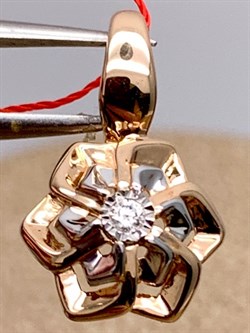 *Подвеска цв Красное арт. 33419-100-561 (вес 1,06 г) - фото 338981