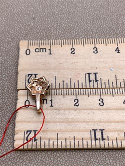 *Подвеска цв Красное арт. 33419-100-561 (вес 1,06 г) - фото 338983