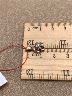 *Подвеска цв Красное арт. 33419-100-561 (вес 1,06 г) - фото 338984