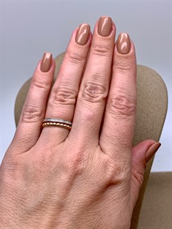 *Кольцо р.17 цв Красное арт. 12588-100-752 (вес 2,83 г) - фото 338991