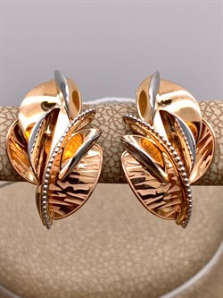 *Серьги цв Красное арт. 02-4131-00-000-1110-48-510 (вес 4,35 г) - фото 339056 *Серьги цв Красное арт. 02-4131-00-000-1110-48-510 (вес 4,35 г) - фото 339056