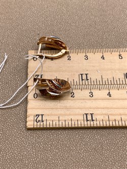 *Серьги цв Красное арт. 02-4131-00-000-1110-48-510 (вес 4,35 г) - фото 339059 *Серьги цв Красное арт. 02-4131-00-000-1110-48-510 (вес 4,35 г) - фото 339059