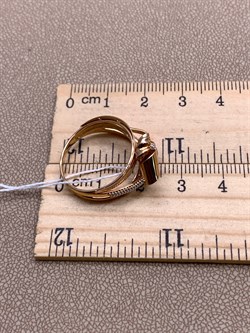 *Кольцо р.18 цв Красное арт. 01-5207-00-000-1110-65-186 (вес 3,92 г) - фото 339117