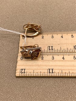 *Серьги цв Красное арт. 02-4238-00-000-1110-65-197 (вес 5,87 г) - фото 339131 *Серьги цв Красное арт. 02-4238-00-000-1110-65-197 (вес 5,87 г) - фото 339131